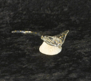 Blown Glass Anchor w/22kt gold accents, from Key West
